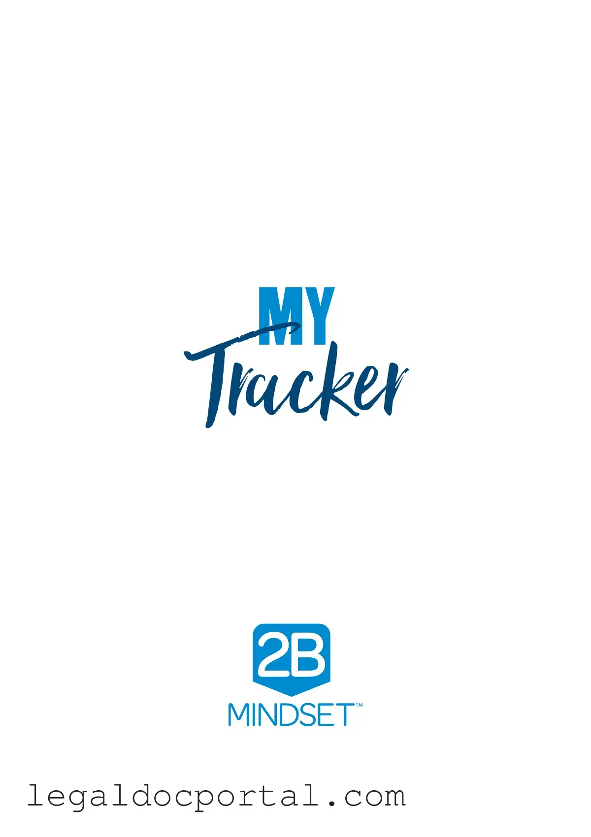 Printable 2B Mindset Tracker Form