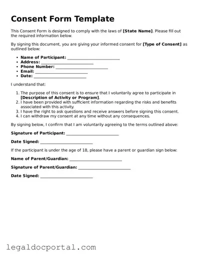 Official Consent Document