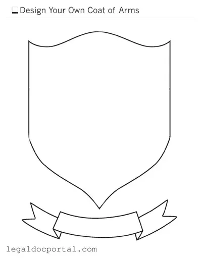 Printable Coat Of Arms Form