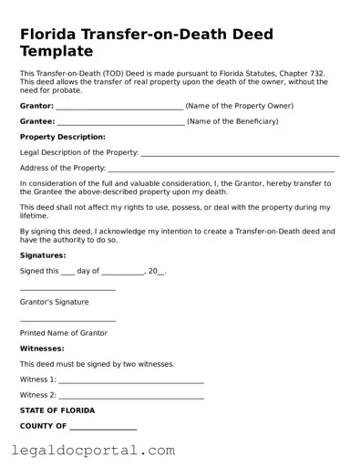 Attorney-Verified Florida Transfer-on-Death Deed Form