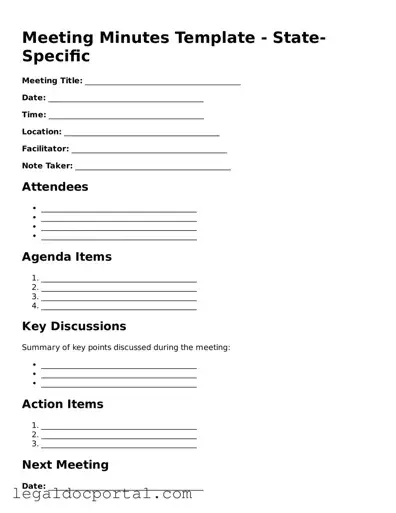 Official Meeting Minutes Document